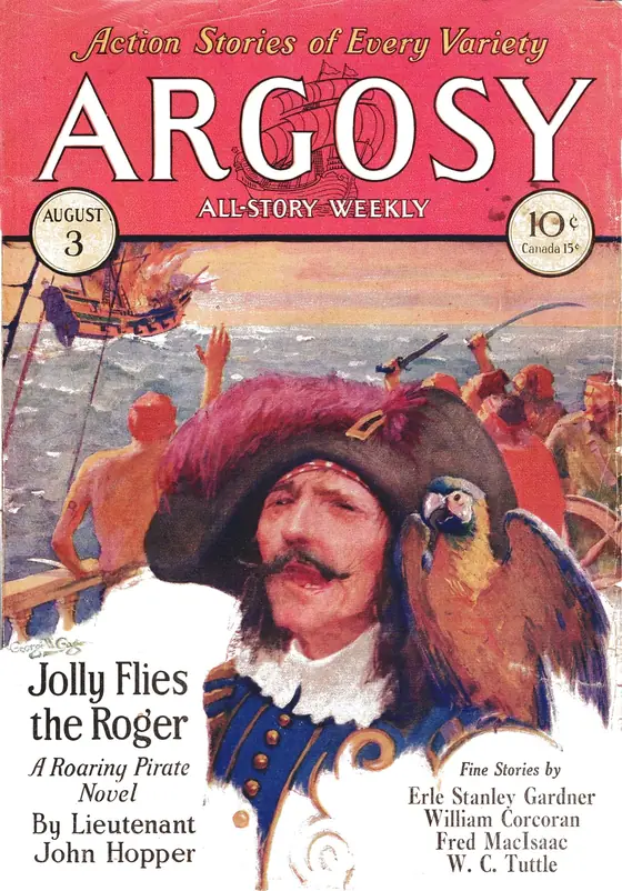Argosy dergisinin 3 Ağustos 1929 tarihli kapağı