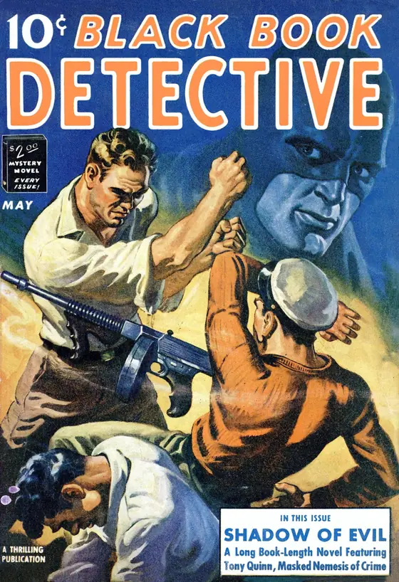 Black Book Detective dergisinin Mayıs 1942 tarihli kapağı