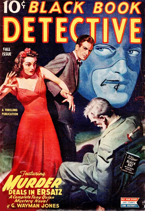 Black Book Detective dergisinin Güz 1944 tarihli kapağı