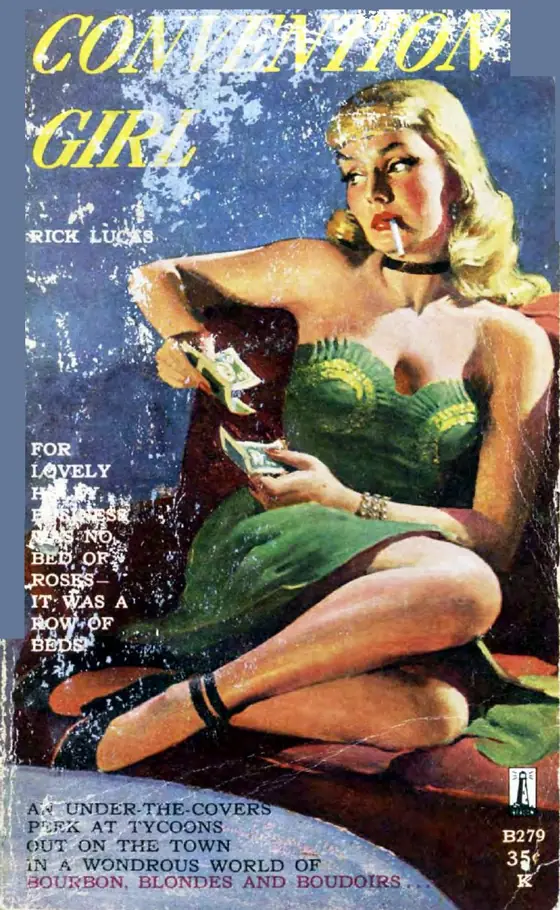 Convention Girl romanının 1954 tarihli Beacon kapağı