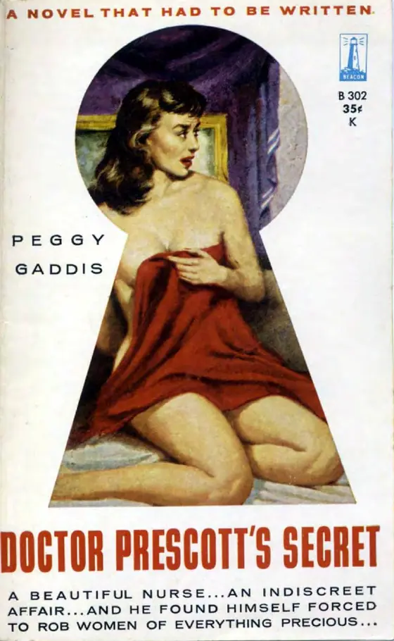 Doctor Prescott's Secret romanının 1960 tarihli Beacon kapağı