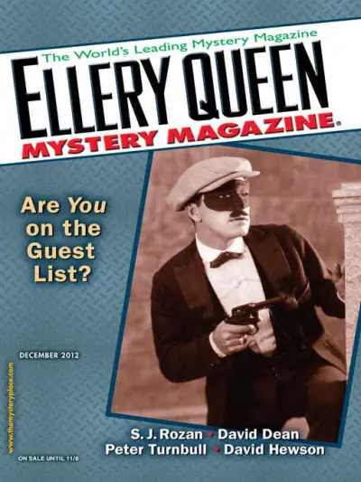 Ellery Queen's Mystery Magazine dergisinin Aralık 2012 tarihli kapağı
