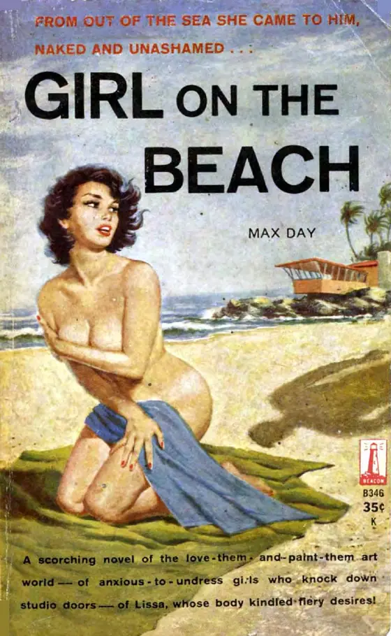 Girl on the Beach romanının 1960 tarihli Beacon kapağı