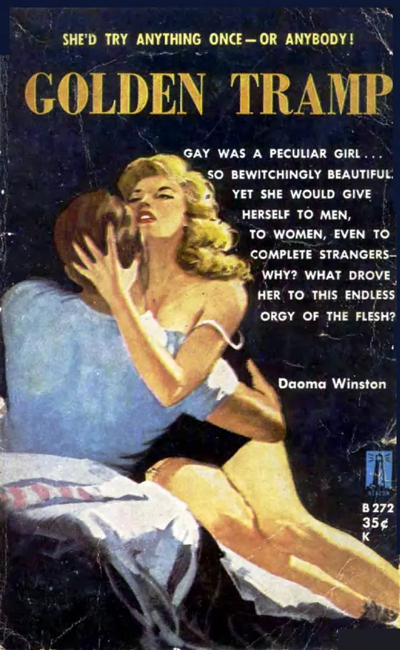 Golden Tramp romanının 1959 tarihli Beacon kapağı