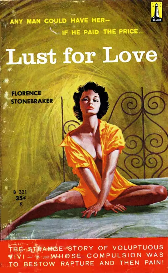 Lust for Love romanının 1960 tarihli Beacon kapağı