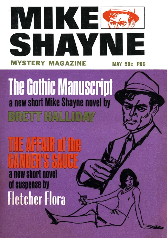 Mike Shayne Mystery Magazine dergisinin Mayıs 1966 tarihli kapağı