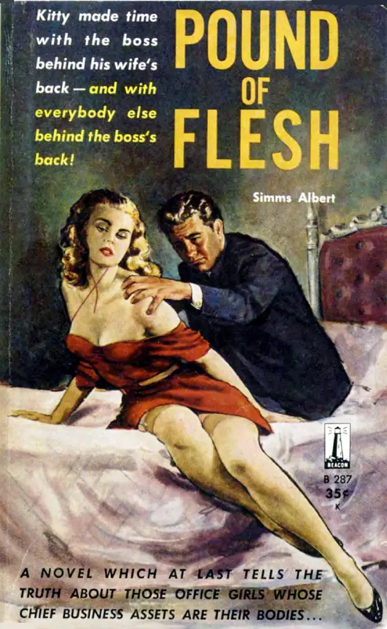 Pound of Flesh romanının 1960 tarihli Beacon kapağı