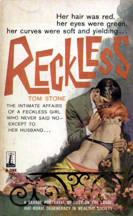 Reckless romanının 1961 tarihli Beacon kapağı