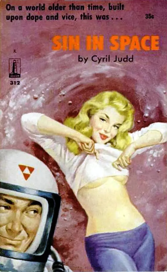 Sin in Space romanının 1961 tarihli Beacon kapağı