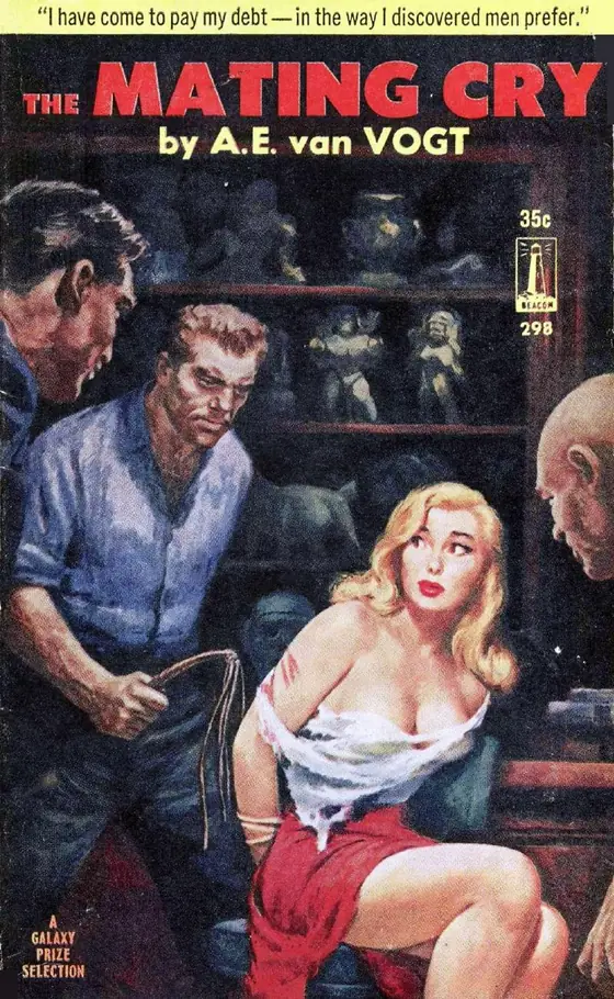 The Mating Cry romanının 1960 tarihli Beacon kapağı