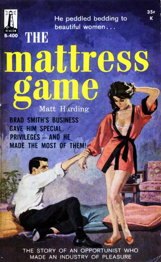 The Mattress Game romanının 1961 tarihli Beacon kapağı