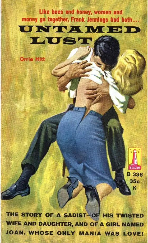 Untamed Lust romanının 1960 tarihli Beacon kapağı