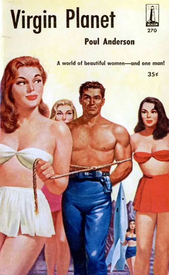 Virgin Planet romanının 1960 tarihli Beacon kapağı