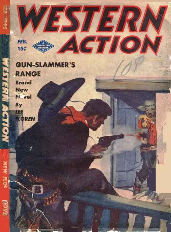 Western Action dergisinin Şubat 1945 tarihli kapağı