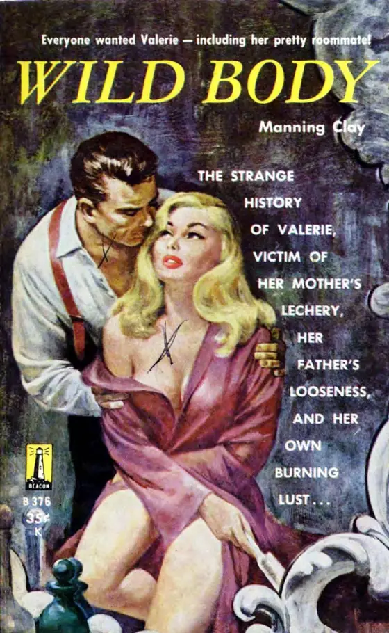 Wild Body romanının 1961 tarihli Beacon kapağı
